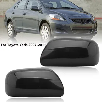 1 Пара накладок на переднее зеркало заднего вида для Toyota Yaris 2007-2011 Левые + правые внешние детали