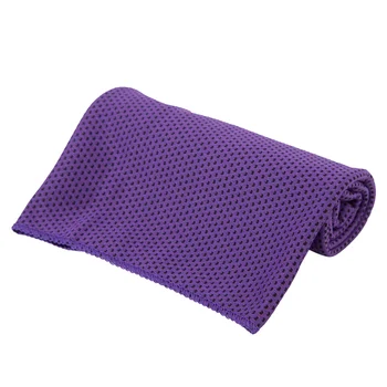 1 шт. однотонное спортивное полотенце для фитнеса, впитывающее пот, полотенца для бега на открытом воздухе (случайный цвет)