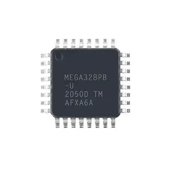 10шт 100% Новый ATMEGA328PB-AU MEGA328PBU ATMEGA48PA-AU MEGA48PA U TQFP32 MCU Совершенно новые оригинальные чипы ic