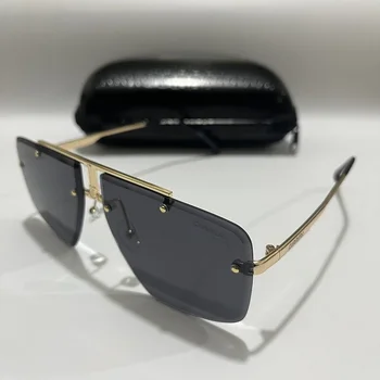 2023 Мужские Винтажные Солнцезащитные очки для женщин, Брендовая Дизайнерская обувь, Летний стиль, Модные Зеркальные Солнцезащитные очки UV400