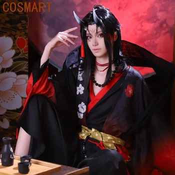 COSMART Anime Virtual Liver Luxiem Vox Akuma Косплей Костюм, Униформа для аниме-вечеринки на Хэллоуин, Ролевая одежда, Одежда