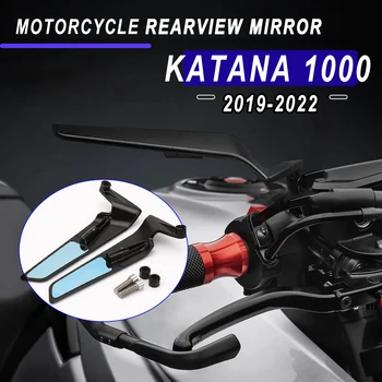 Katana1000 Для Suzuki Новые Аксессуары для мотоциклов Зеркала заднего вида KATANA 1000 Wind Wing Sport Алюминиевое боковое зеркало 2019-2022