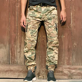 Mege Брендовые Тактические брюки для бега трусцой, мужская уличная одежда, военные камуфляжные брюки-карго Армии США, рабочие брюки, городские повседневные брюки