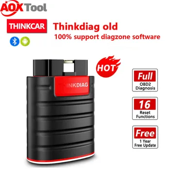 Thinkdiag Old Boot Версия Thinkdiag Diagzone Поддерживает сервис Сброса всех автомобилей 16 OBD2 scanner tool PK Golo pro 4.0, dbscar 2