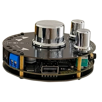 ZK-R21E Плата усилителя аудиоприемника Bluetooth 5.1, модуль беспроводного цифрового усилителя AUX, бас и высокие частоты 50Wx2 + 100W