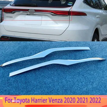 Для Toyota Harrier Venza 2020 2021 2022 Защитная Накладка Задней Двери Крышки Багажника Отделка Задней Крышки Багажника Аксессуары Для Капота Наружные Молдинги