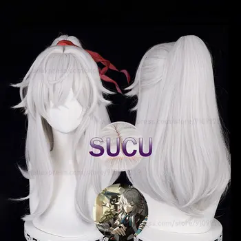 Игра-парик для косплея Jing Yuan Honkai: Star Rail Косплей-парик 50 см из термостойких синтетических волос на Хэллоуин, парики из аниме COS Hair