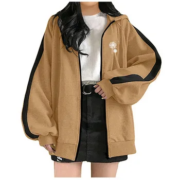 Корейская мода, Уникальная Осенне-зимняя новая куртка, женское пальто, летнее Зимнее теплое пальто с принтом и длинным рукавом для женщин One Pieces