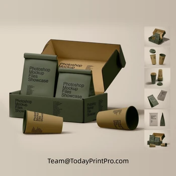 Коробки с цветным логотипом на заказ Упаковочная коробка для доставки Бумага Почтовая коробка-раскладушка на заказ складные картонные коробки