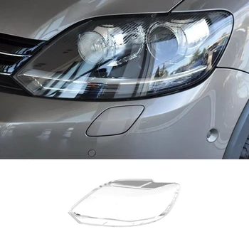 Корпус левой фары автомобиля, абажур, Прозрачная крышка объектива, Детали крышки фары для VW Cross Golf 2009-2013
