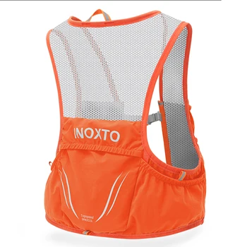 Легкий рюкзак для бега, гидратационный жилет, подходящий для велосипедных марафонов, пеших прогулок, мужская ультралегкая портативная сумка для бега INOXTO