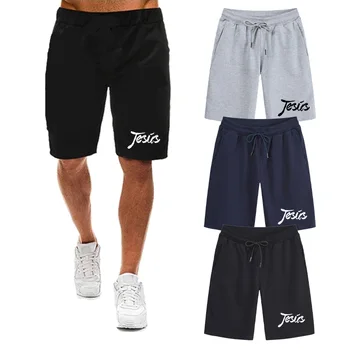 Летние мужские дизайнерские бордшорты с принтом Jesus Faith, дышащие мужские повседневные шорты, удобные мужские шорты для фитнеса, бодибилдинга