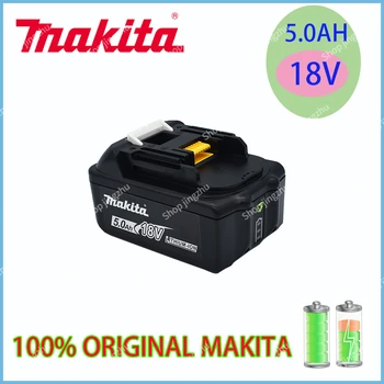 Литий-ионный электроинструмент Makita 18V 5.0AH, аккумуляторная батарея для Makita BL1830 BL1840 BL1850 BL1860