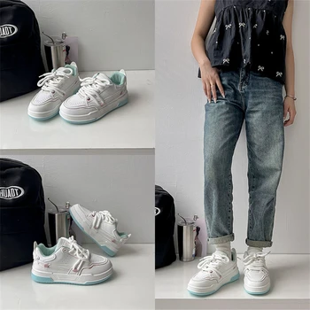 Маленькие белые туфли Xianqi, Студенческая обувь, модная обувь для кампуса, популярная мода, досуг, Спорт