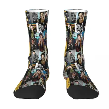 Модные носки Pedro Pascal Meme Sock для мужчин и женщин, полиэстеровые чулки, настраиваемые забавные