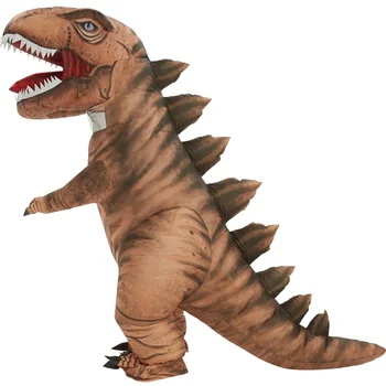Надувной костюм динозавра T Rex для всего тела, костюмы для надувания воздухом Trex, костюм для вечеринки на Хэллоуин для взрослых