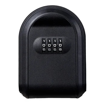 Настенный открытый сейф для ключей со Съемными панелями в произвольной цветовой гамме для обеспечения безопасности семьи