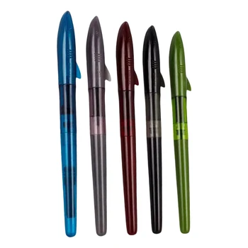 Новые Перьевые Ручки Jinhao Shark 0,5 мм с перьевым наконечником для Письма Чернилами для Каллиграфии бизнес-канцелярские принадлежности Студенческие Канцелярские принадлежности