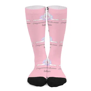 Носки Ballet Dreamer, летние чулки, компрессионные забавные носки для женщин, спортивные чулки для мужчин