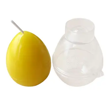 Пасхальная пластиковая форма для ПК в форме яйца, Форма для ароматерапевтических свечей ручной работы, изготовленная своими руками