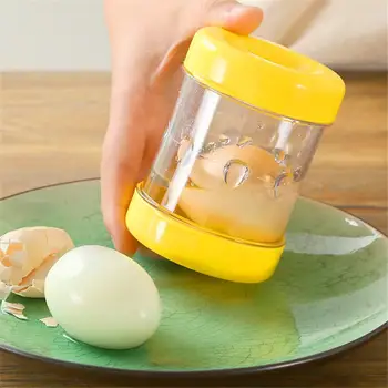 Пластмассовая Ручная машина для снятия скорлупы с вареных яиц, сепаратор яичной скорлупы, Кухонная машина для снятия скорлупы, Разделители яиц, Кухонный инструмент