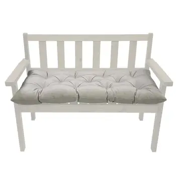 Подушка для сиденья скамейки, Водонепроницаемая Солнцезащитная Деревянная подушка для стула, Сверхпрочная и удобная мебель для патио, накладки для стульев