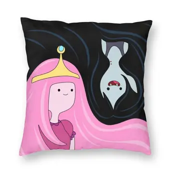 Роскошная наволочка с принцессой жевательной резинкой и Марселин, домашний Декоративный Квадратный чехол для подушки из мультфильма 