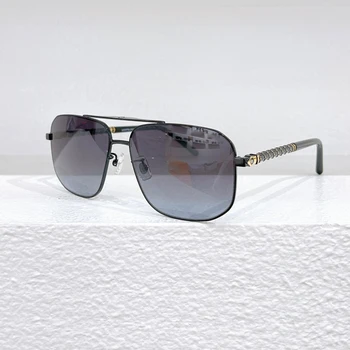 Роскошные брендовые солнцезащитные очки с двойным мостом, женские модные очки, мужские классические ретро Солнечные очки MB 879 Glasses