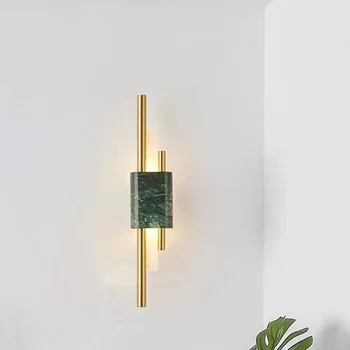 скандинавский светодиодный стеклянный шар зеркальный светильник deco maison industrial decor лампада камера спальня рядом с лампой