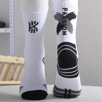 Спортивные носки, дезодорирующие, впитывающие пот, дышащие, средней длины, влагоотталкивающие Футбольные баскетбольные летние мужские носки для футбола
