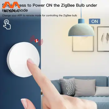 Умный переключатель Zigbee 3.0, автоматизация, многоступенчатая связь, длительное время автономной работы, беспроводной ключевой контроллер Tuya Smart Home Smart Life