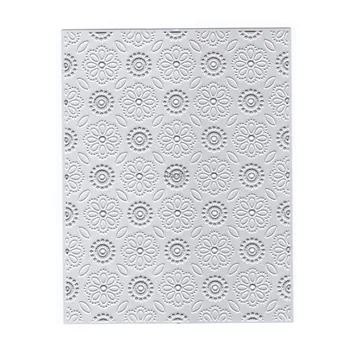 Фон в форме цветка DzIxY Металлические штампы для резки карточек Наборы штампов для тиснения бумаги Альбом 2023 Шаблоны Трафареты