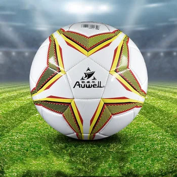 Футбольный мяч стандартного размера 5 из ПВХ, сшитый машинным способом, Прочный взрывозащищенный мяч для тренировок в помещении и на открытом воздухе, спортивное оборудование для взрослых