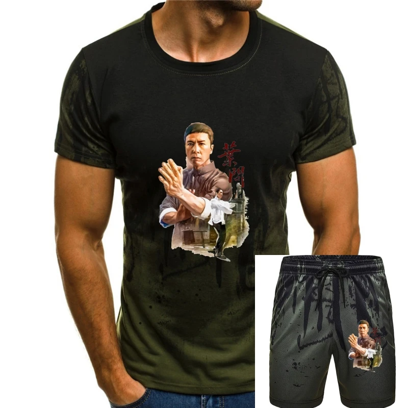 Футболка Ip Man Унисекс, Летняя футболка Camiseta из органического хлопка S-6XL, футболка с китайским кунг-фу, плюс